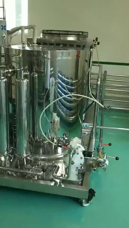 เครื่องทำน้ำหอมกรองแช่แข็ง 500L สายการผลิตน้ำหอมถังผสม