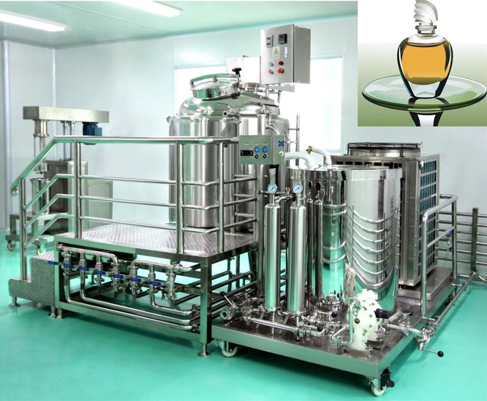 100L เครื่องทำน้ำหอมแช่แข็งและอุปกรณ์กรอง SUS316L