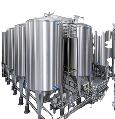 ถังเก็บยา 100-20000L ถังเก็บเหล็กแนวตั้ง 0.5 MPa